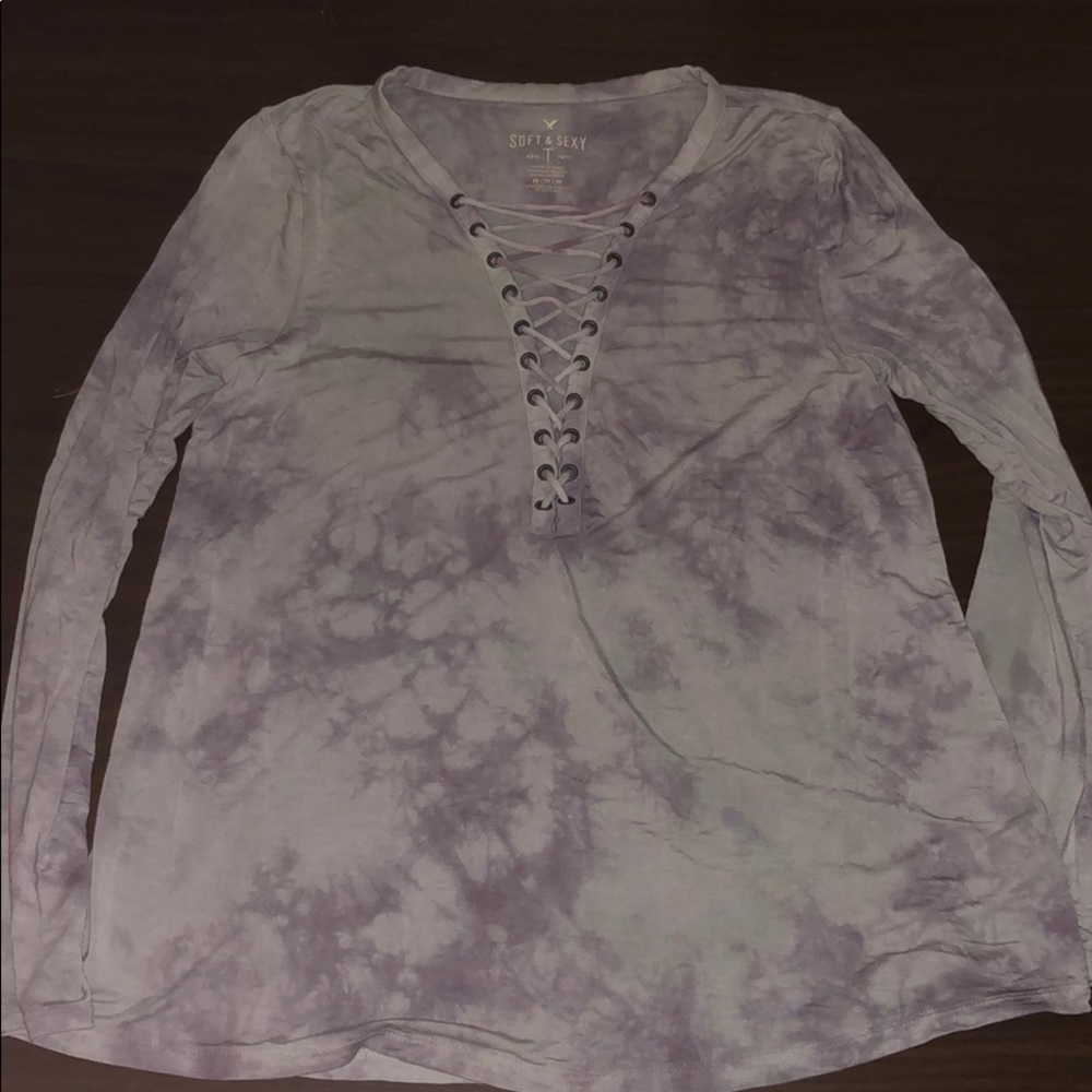 Soft & sexy V with string design